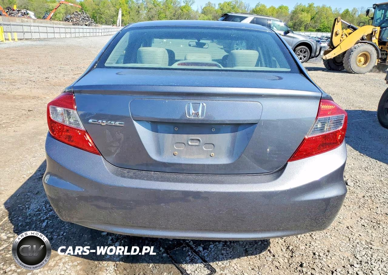 2012 Honda Civic Ex VIN:19XFB2F86CE379871 - 6