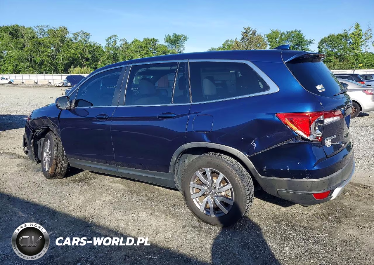 2019 Honda Pilot Exl VIN:5FNYF5H55KB046460 - 2