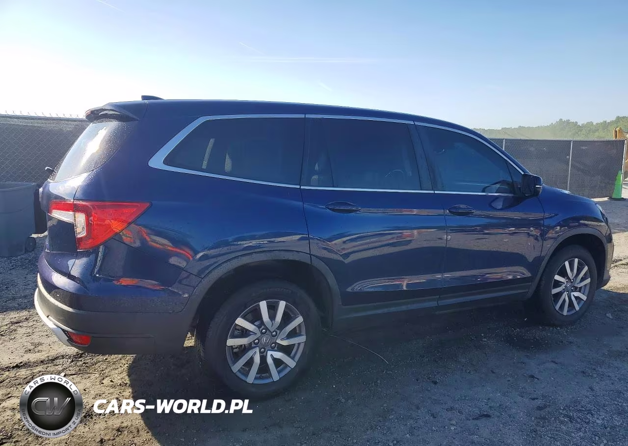 2019 Honda Pilot Exl VIN:5FNYF5H55KB046460 - 3