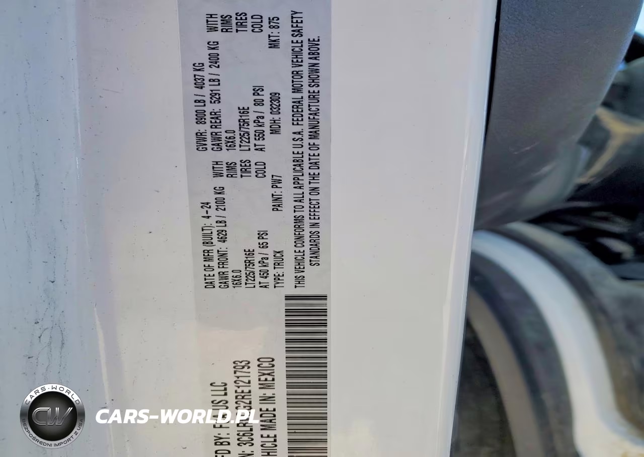 2024 Ram Promaster 2500 2500 High VIN:3C6LRVDG2RE121793 - 13