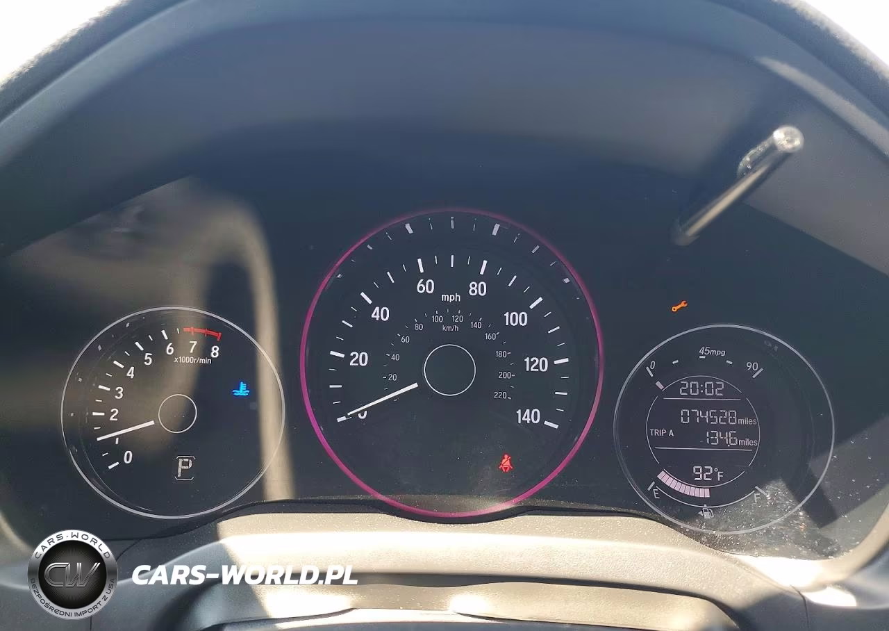 2019 Honda Hr-V Lx VIN:3CZRU6H30KG727712 - 9