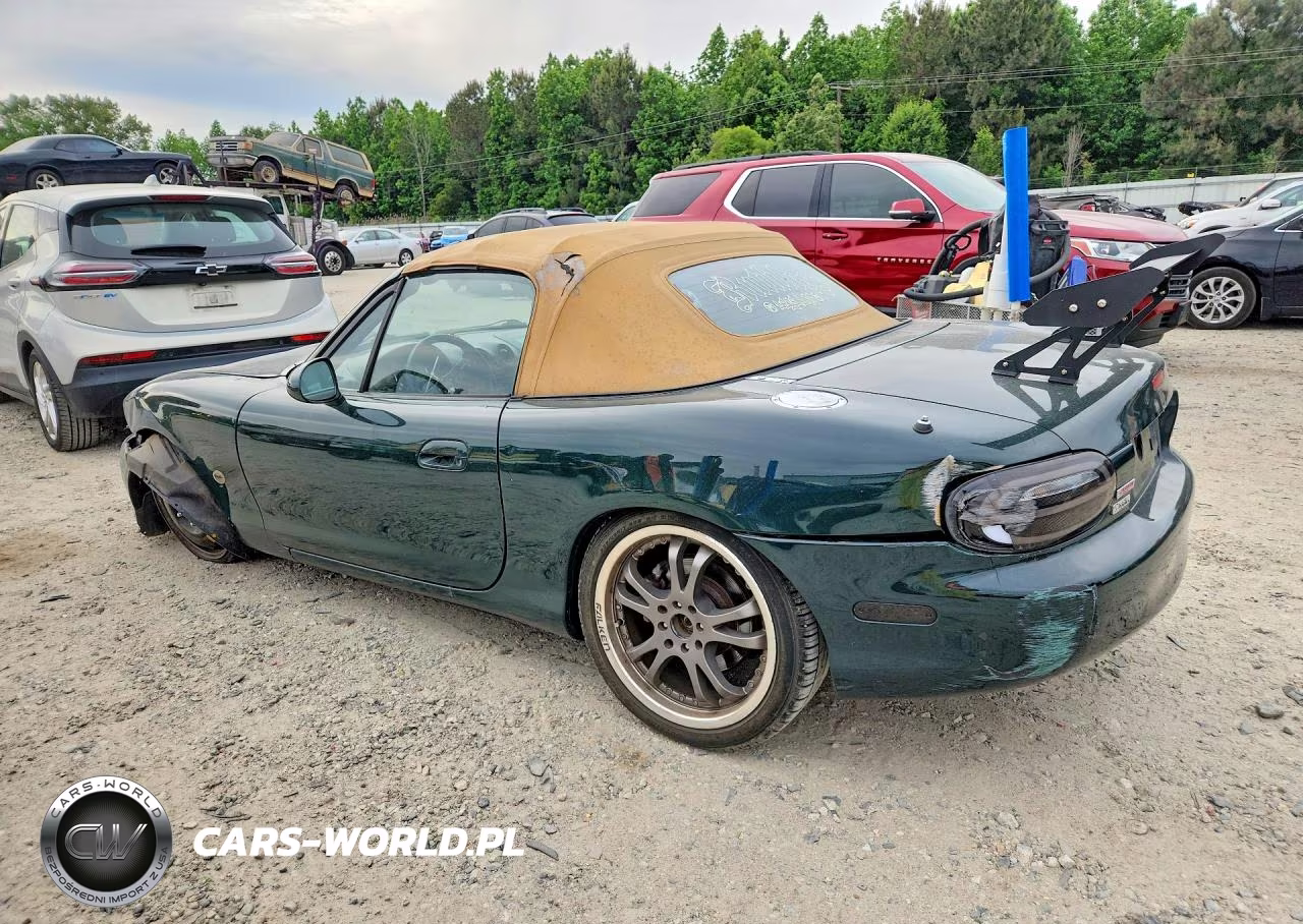 2001 Mazda Mx-5 Miata Base VIN:JM1NB353110212573 - 2