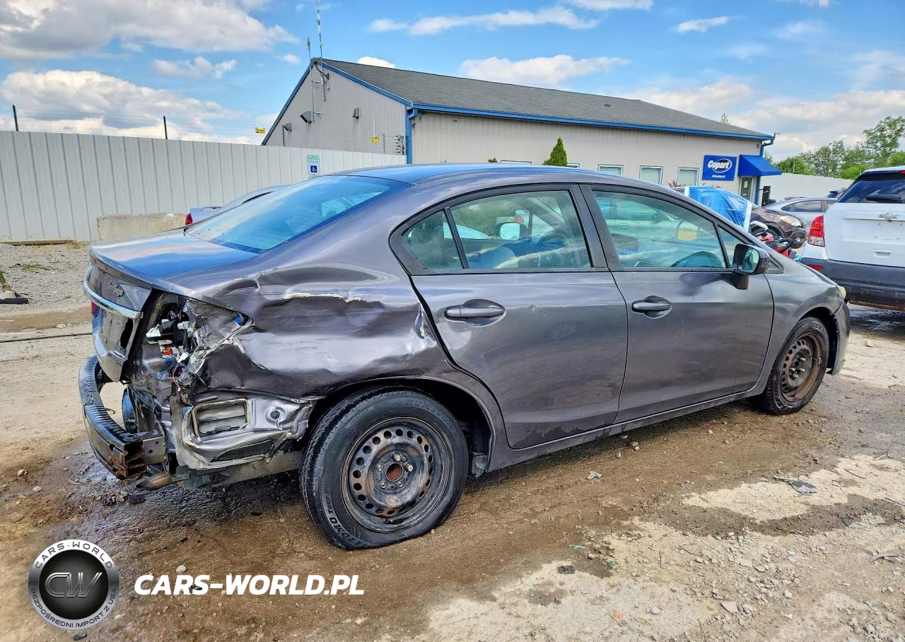 2014 Honda Civic Lx VIN:19XFB2F55EE004708 - 3