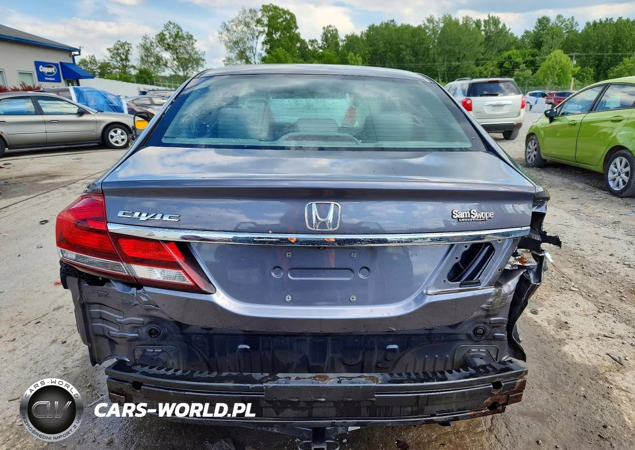 2014 Honda Civic Lx VIN:19XFB2F55EE004708 - 6