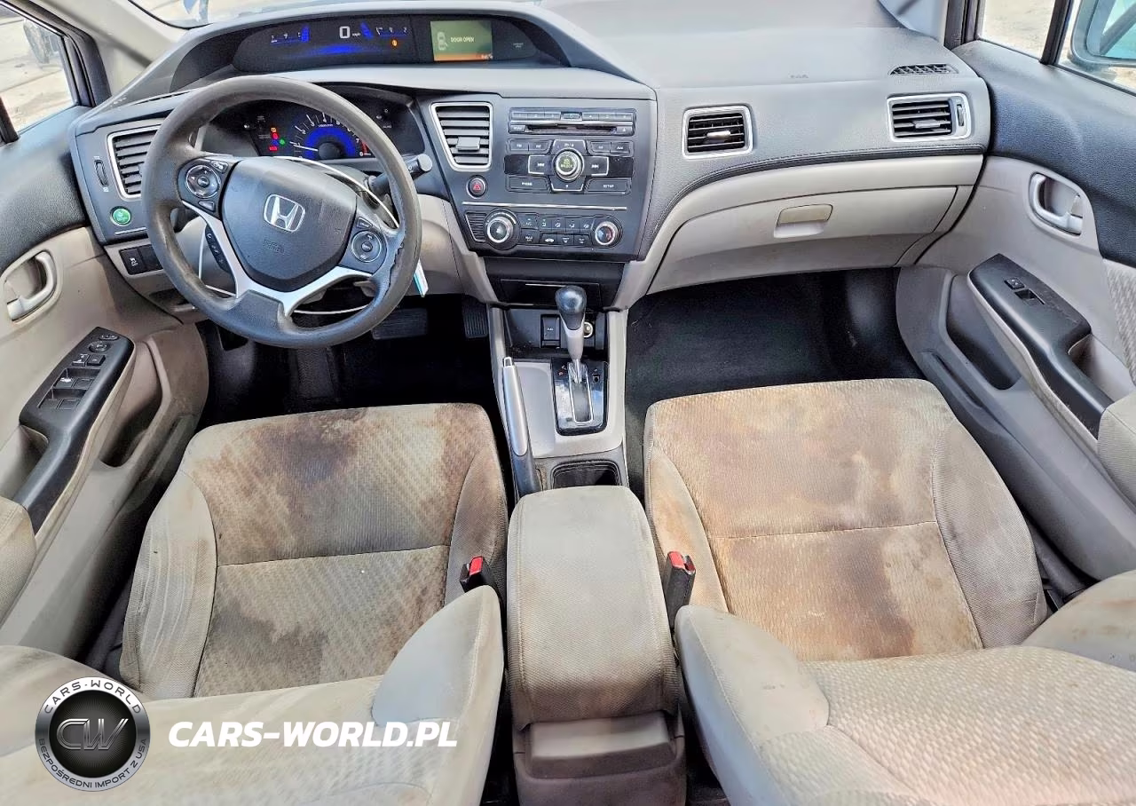 2014 Honda Civic Lx VIN:19XFB2F55EE004708 - 8