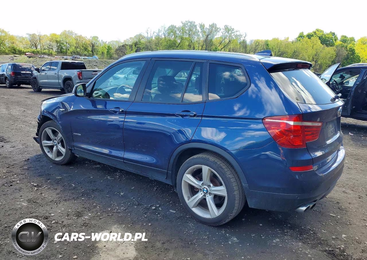 2017 BMW X3 xDrive28I VIN:5UXWX9C33H0W76971 - 2