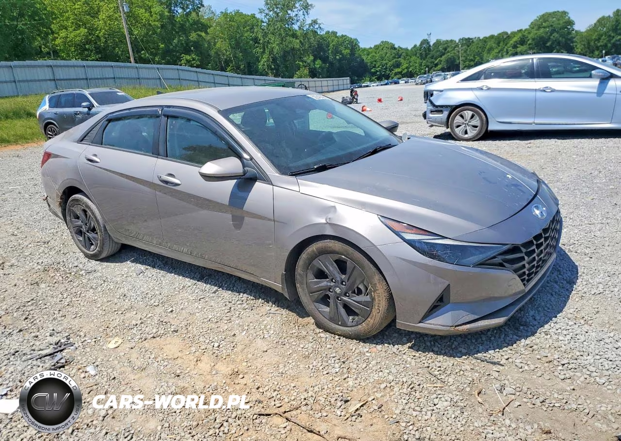 2021 Hyundai Elantra Sel VIN:KMHLM4AG7MU199319 - 4