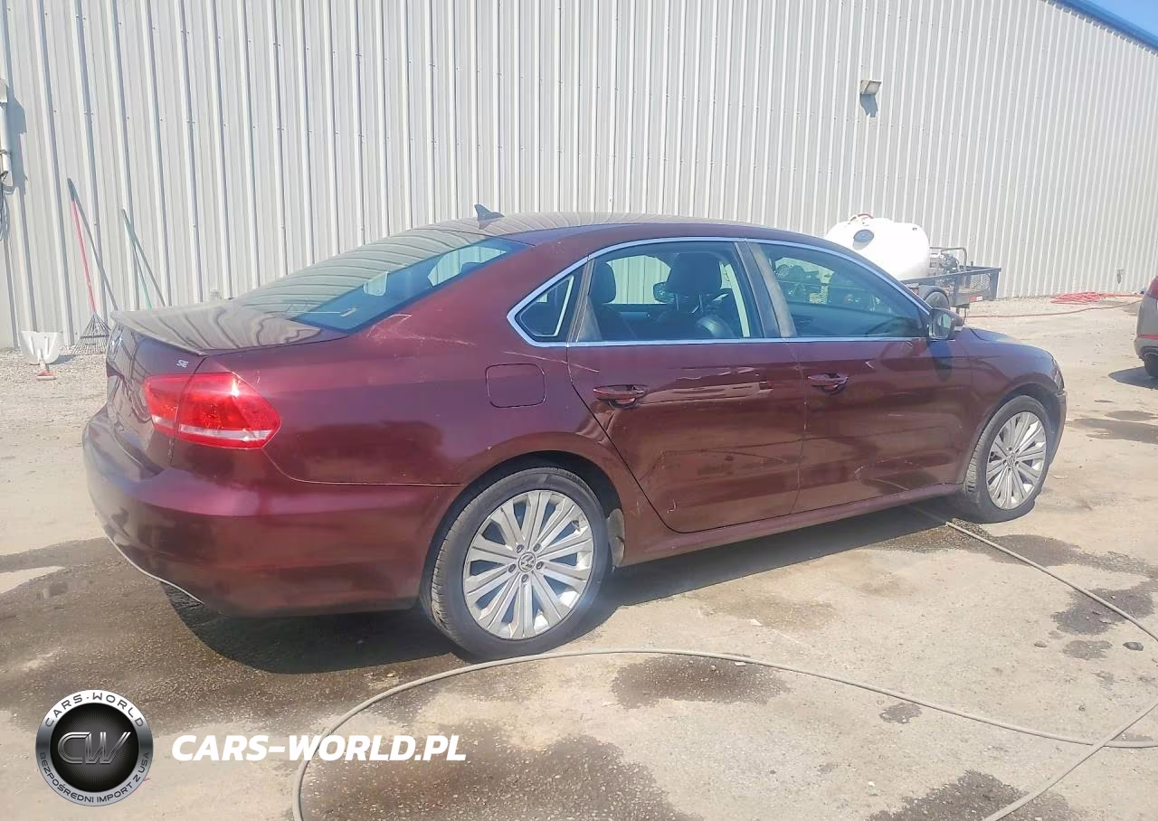 2013 Volkswagen Passat Se VIN:1VWBH7A31DC085791 - 3