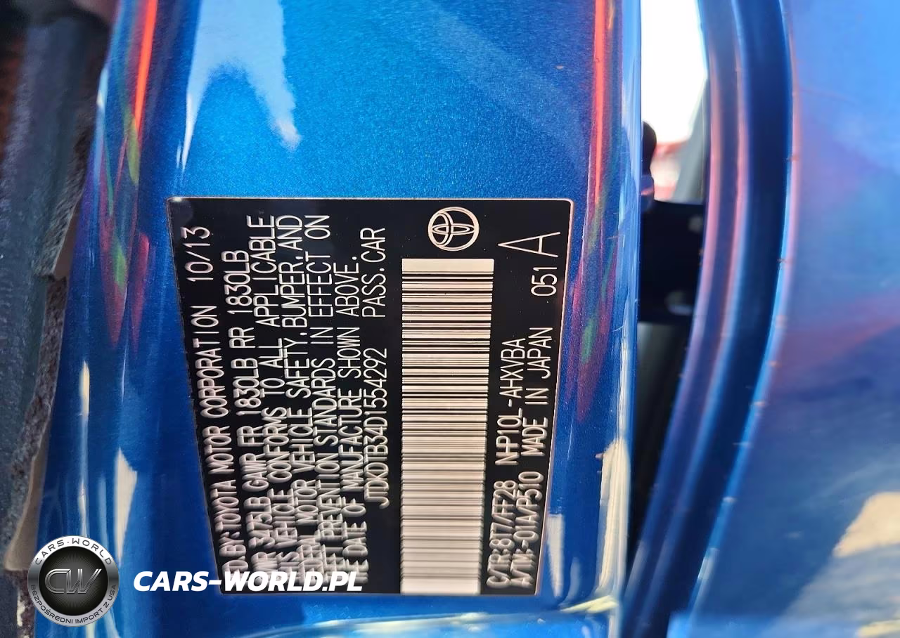 2013 Toyota Prius C Two VIN:JTDKDTB34D1554292 - 12