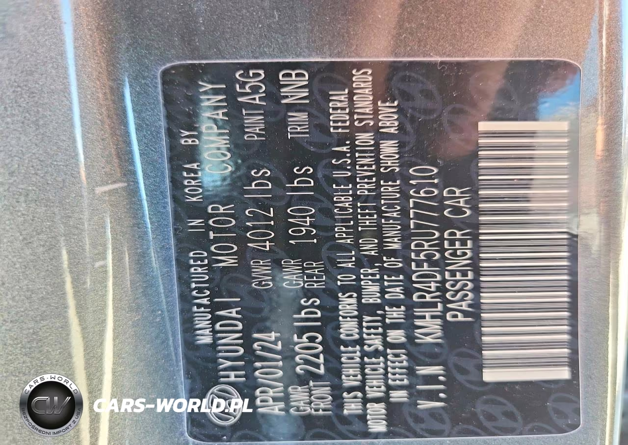 2024 Hyundai Elantra N Line VIN:KMHLR4DF5RU777610 - 12