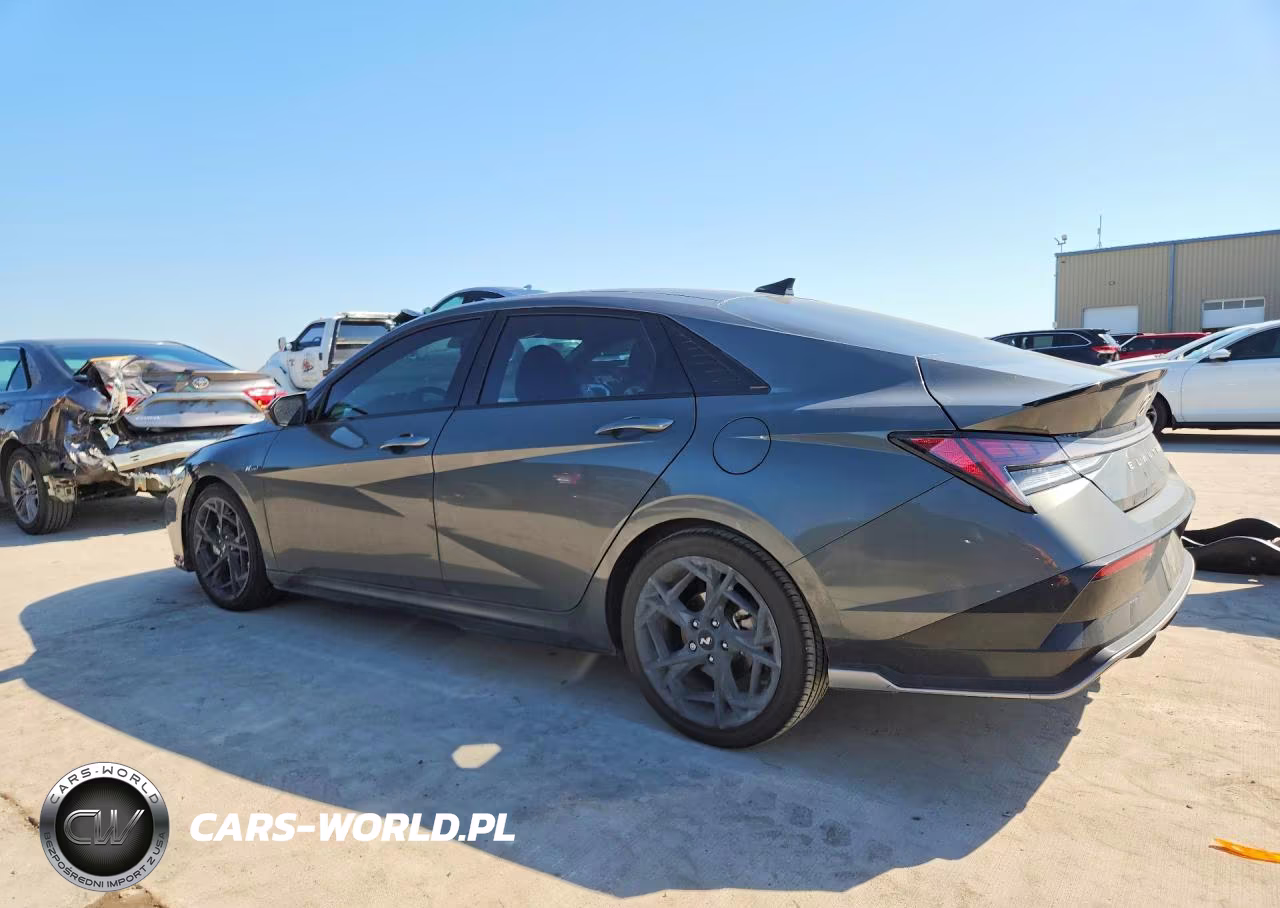 2024 Hyundai Elantra N Line VIN:KMHLR4DF5RU777610 - 2