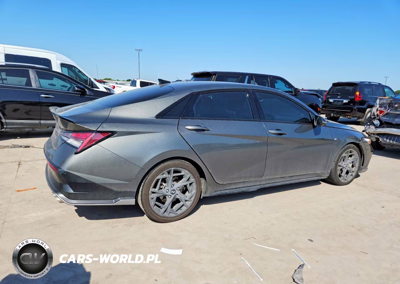 2024 Hyundai Elantra N Line VIN:KMHLR4DF5RU777610 - 3