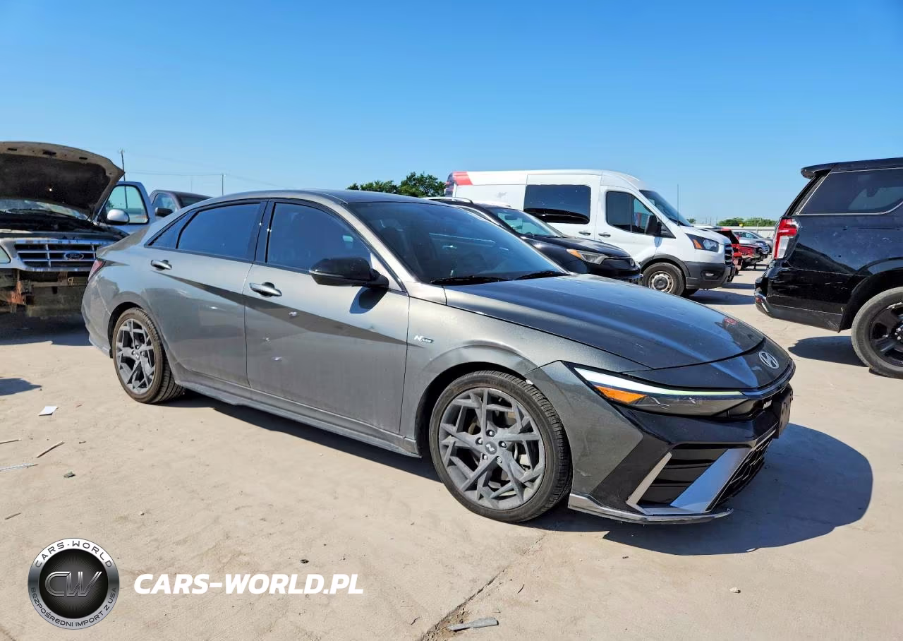 2024 Hyundai Elantra N Line VIN:KMHLR4DF5RU777610 - 4
