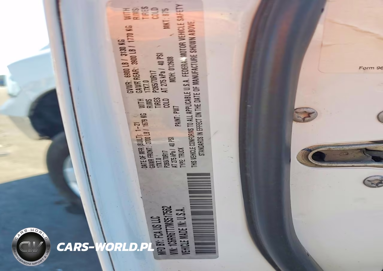 2021 Ram 1500 Classic Slt VIN:1C6RR6TT7MS517562 - 12