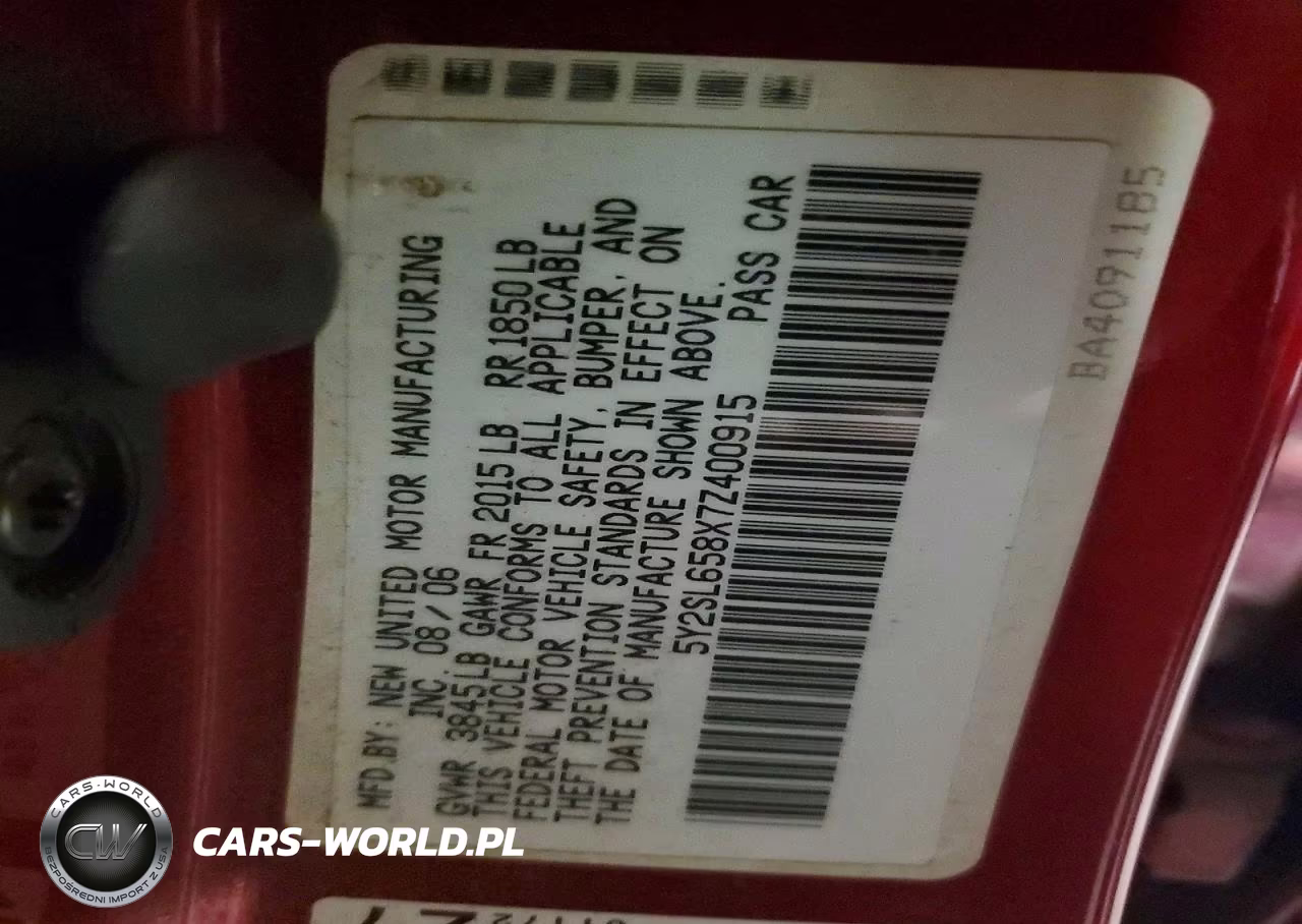 2007 Pontiac Vibe VIN:5Y2SL658X7Z400915 - 13