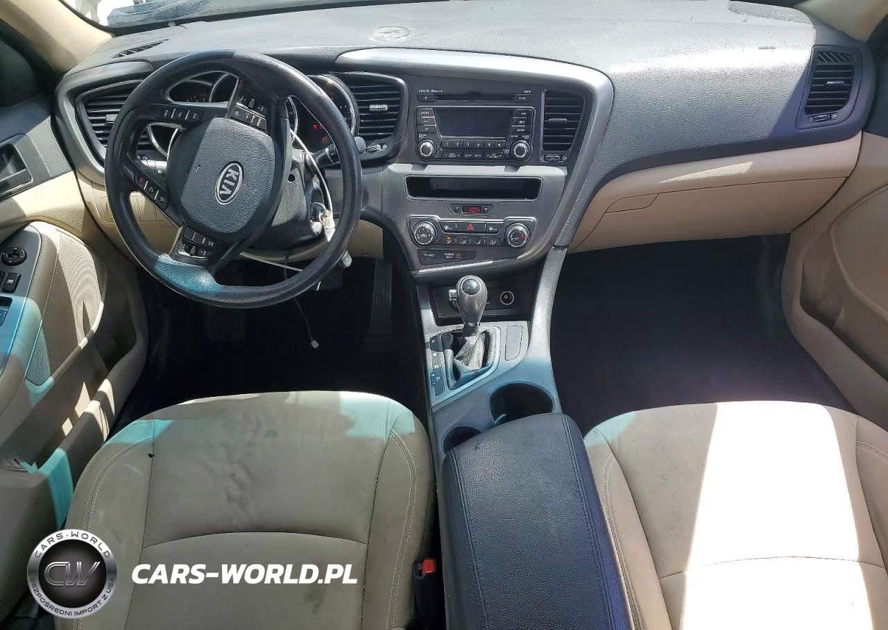 2012 Kia Optima Lx VIN:5XXGM4A75CG031379 - 8