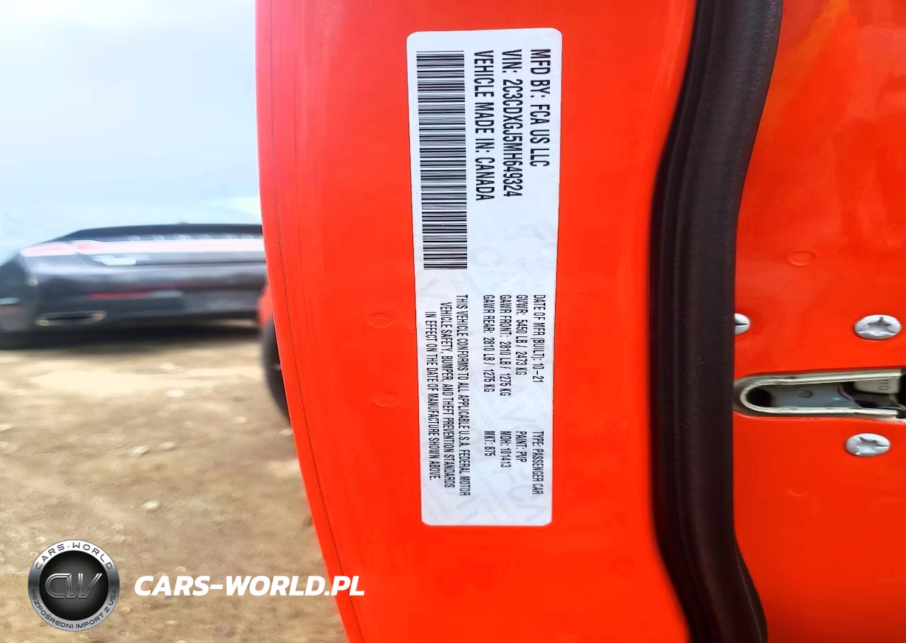 2021 Dodge Charger Scat Pack VIN:2C3CDXGJ5MH649324 - 13