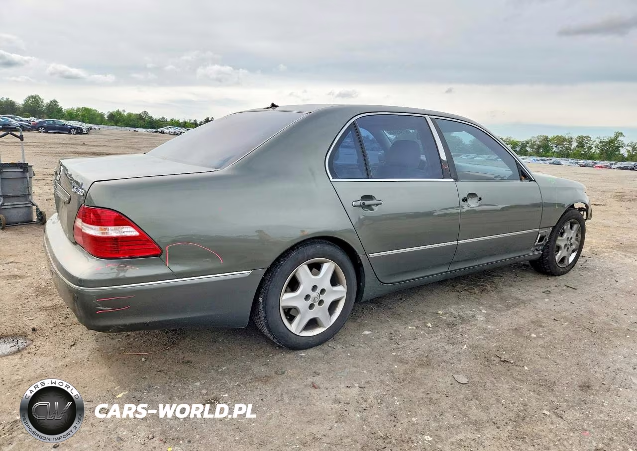 2005 Lexus Ls 430 VIN:JTHBN36F950180608 - 3