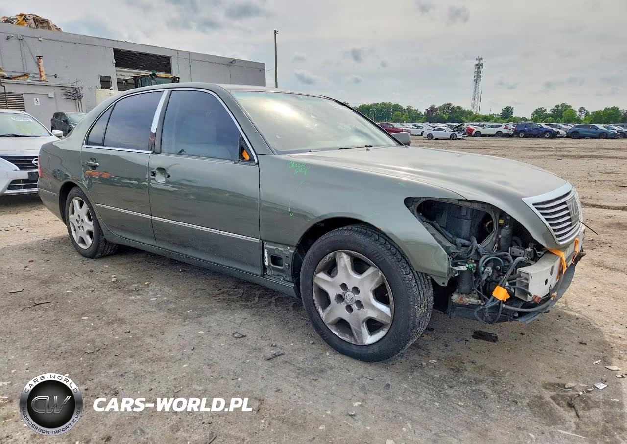 2005 Lexus Ls 430 VIN:JTHBN36F950180608 - 4