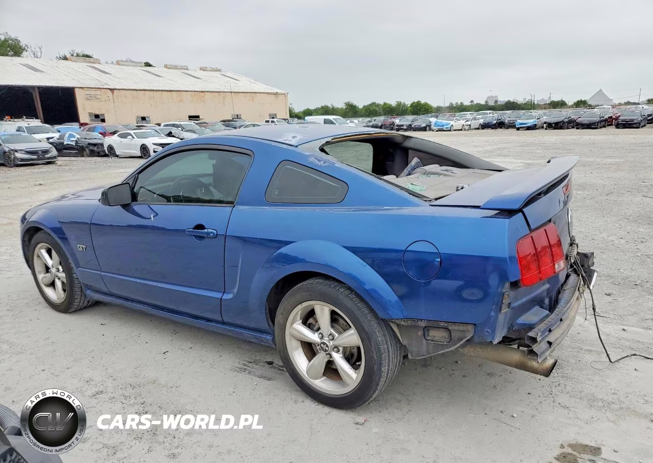 2007 Ford Mustang Gt VIN:1ZVFT82H275262731 - 2