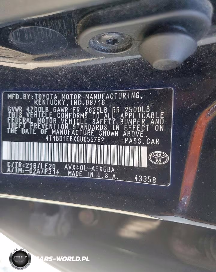 2016 Toyota Avalon Hybrid Xle Premium VIN:4T1BD1EBXGU055762 - 12