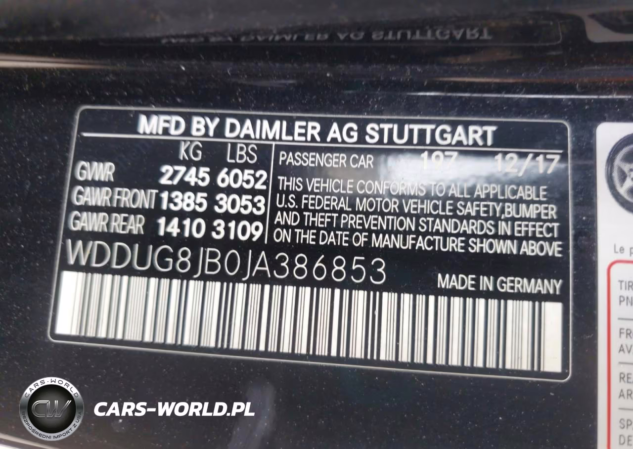 2018 Mercedes-Benz S 63 Amg 4Matic VIN:WDDUG8JB0JA386853 - 12