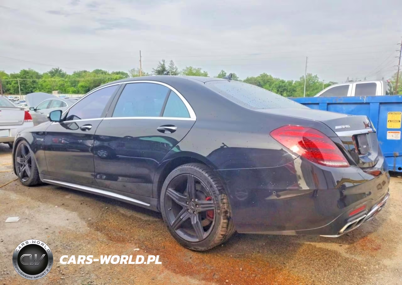 2018 Mercedes-Benz S 63 Amg 4Matic VIN:WDDUG8JB0JA386853 - 2