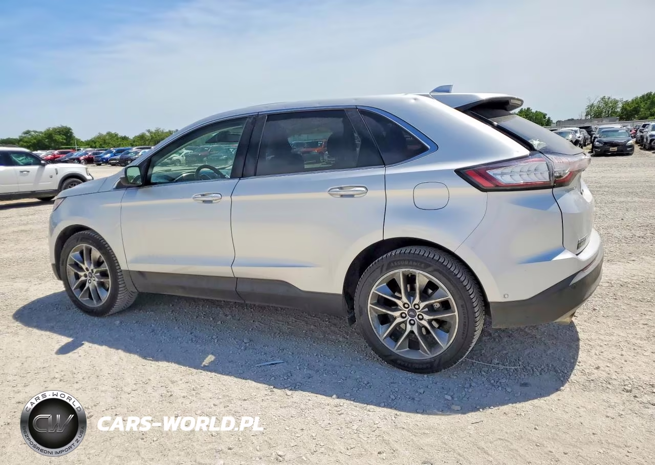 2015 Ford Edge Titanium VIN:2FMPK4K87FBB60527 - 2