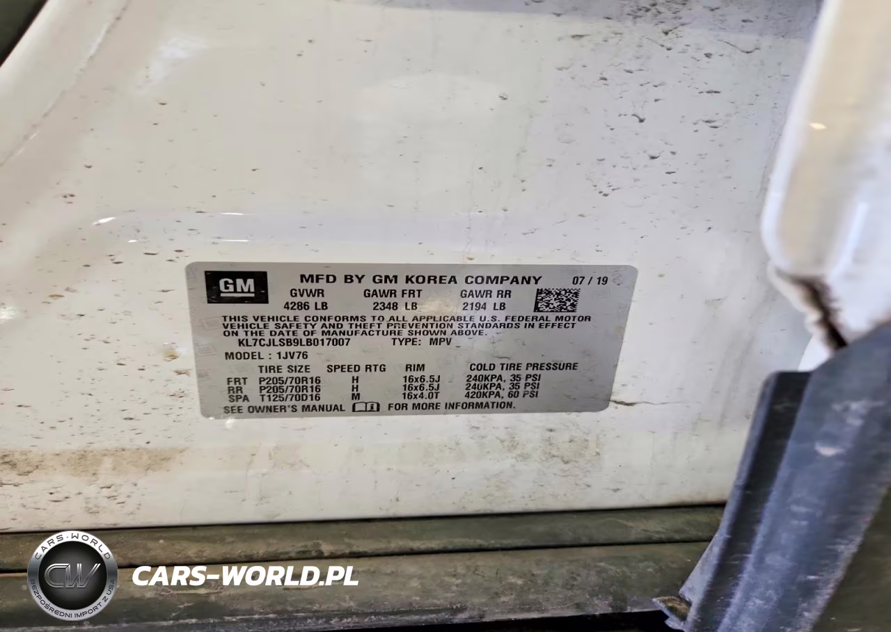 2020 Chevrolet Trax 1Lt VIN:KL7CJLSB9LB017007 - 13