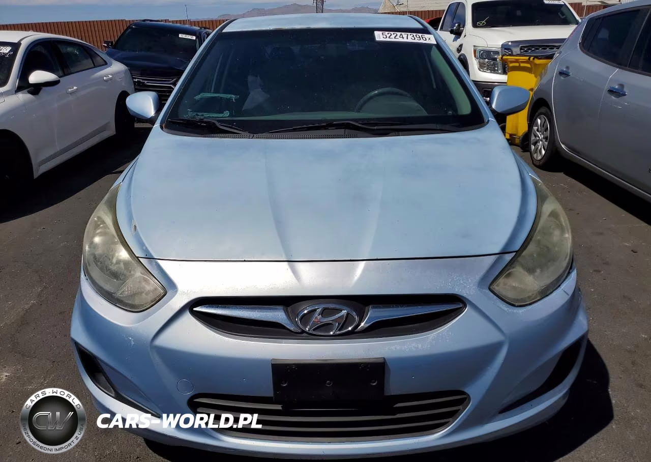 2012 Hyundai Accent Gs VIN:KMHCT5AE1CU003929 - 5
