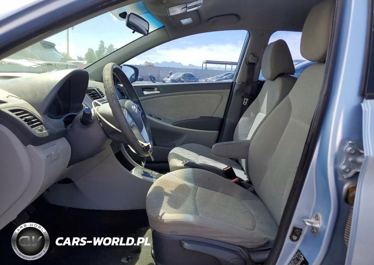 2012 Hyundai Accent Gs VIN:KMHCT5AE1CU003929 - 7