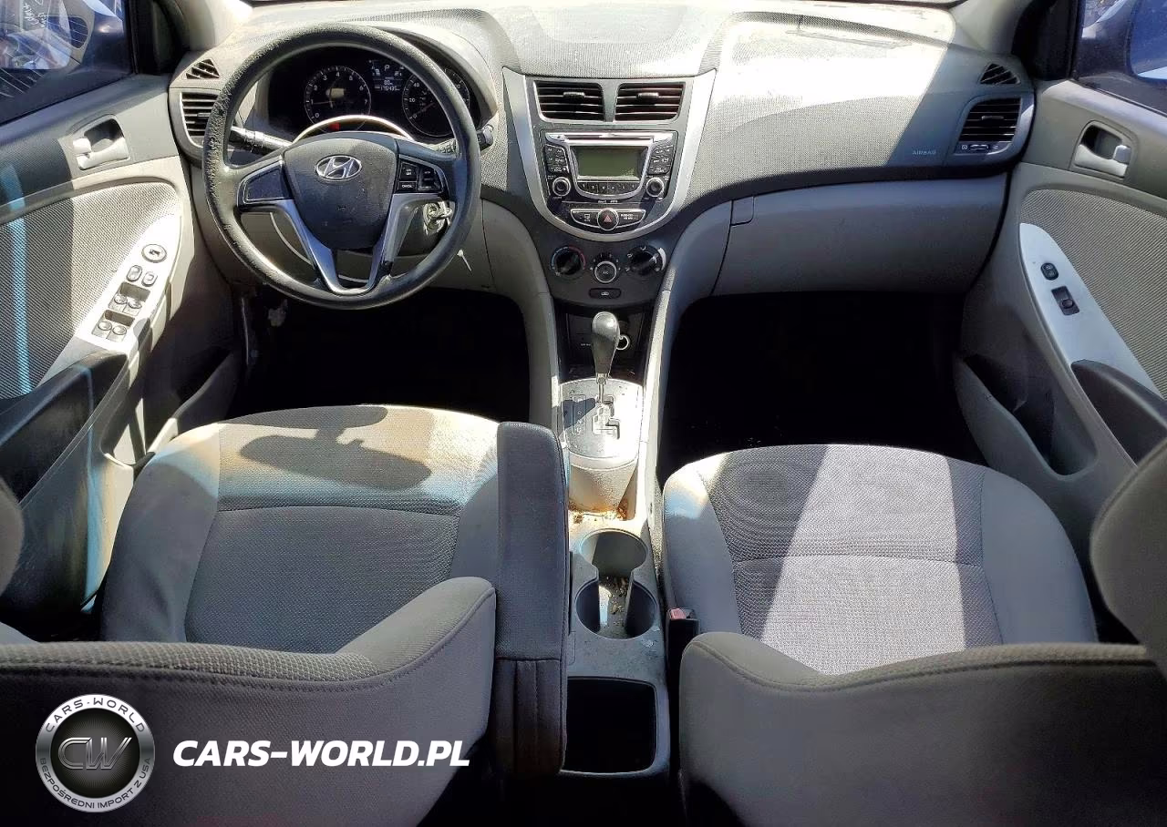2012 Hyundai Accent Gs VIN:KMHCT5AE1CU003929 - 8