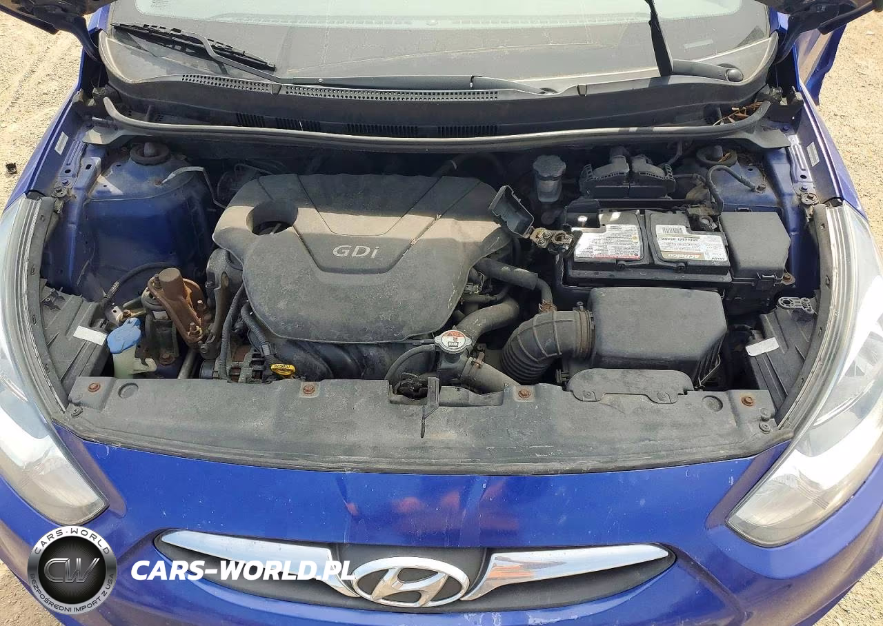 2013 Hyundai Accent Gs VIN:KMHCT5AE0DU099750 - 11