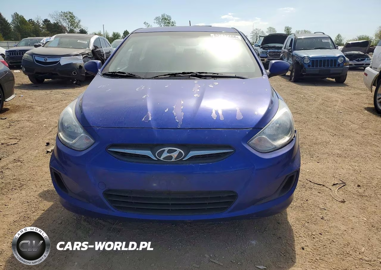 2013 Hyundai Accent Gs VIN:KMHCT5AE0DU099750 - 5