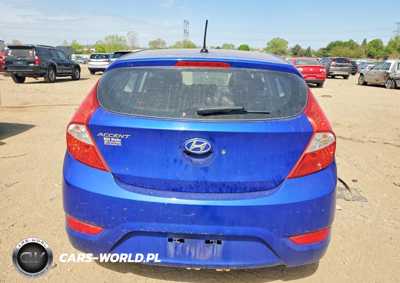 2013 Hyundai Accent Gs VIN:KMHCT5AE0DU099750 - 6