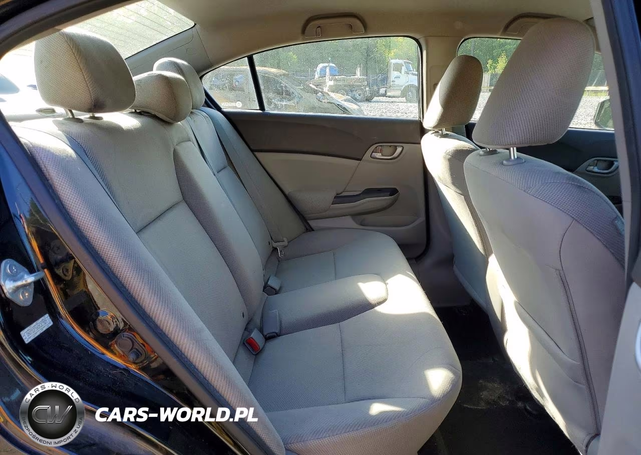 2012 Honda Civic Lx VIN:2HGFB2F56CH327829 - 10