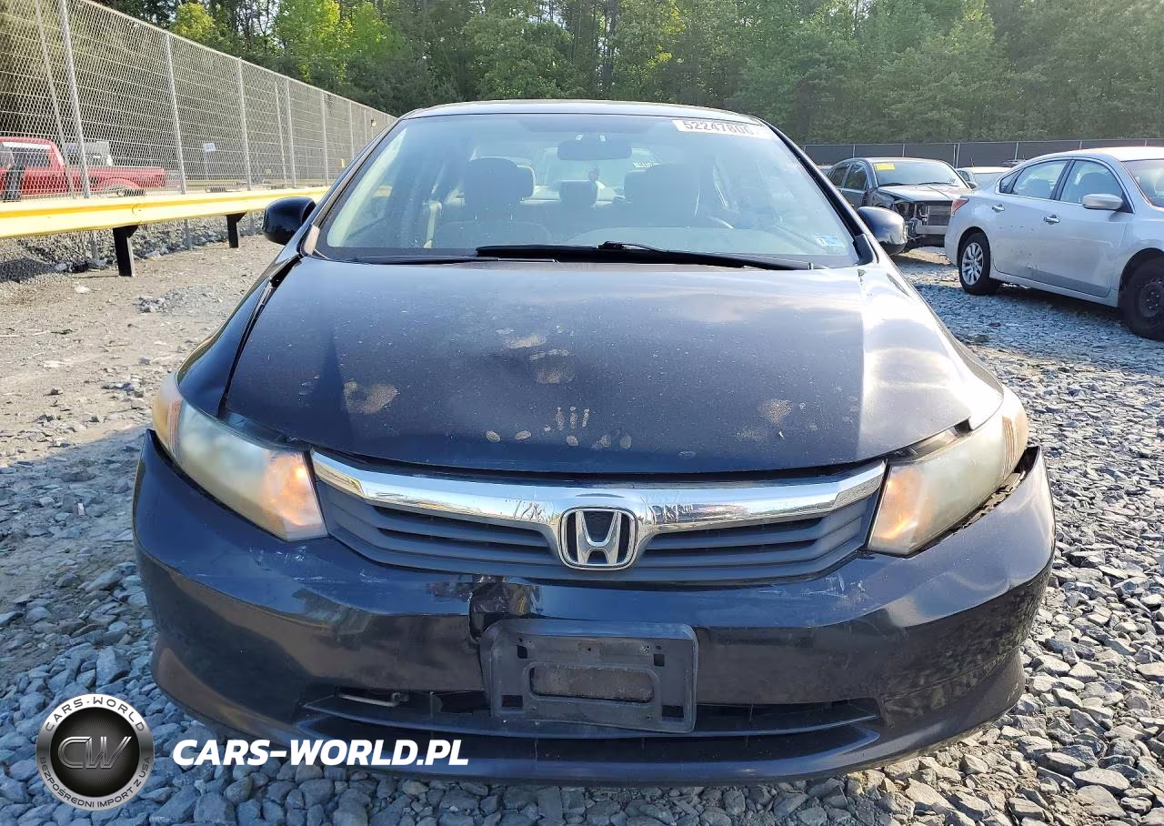 2012 Honda Civic Lx VIN:2HGFB2F56CH327829 - 5