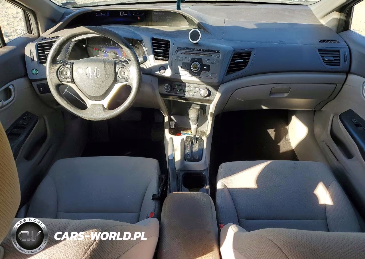 2012 Honda Civic Lx VIN:2HGFB2F56CH327829 - 8
