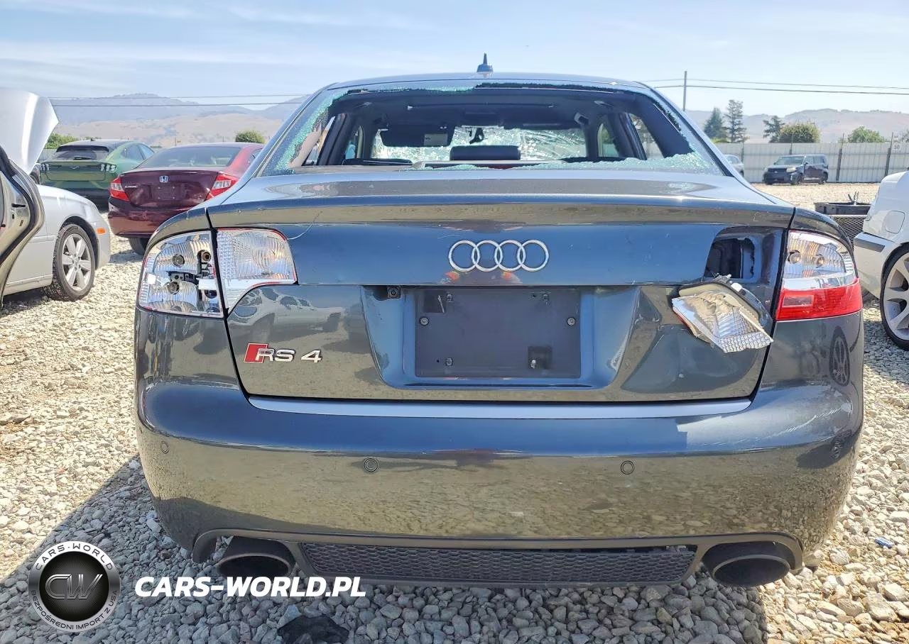 2008 Audi Rs4 Quattro VIN:WUADU78E78N901060 - 6
