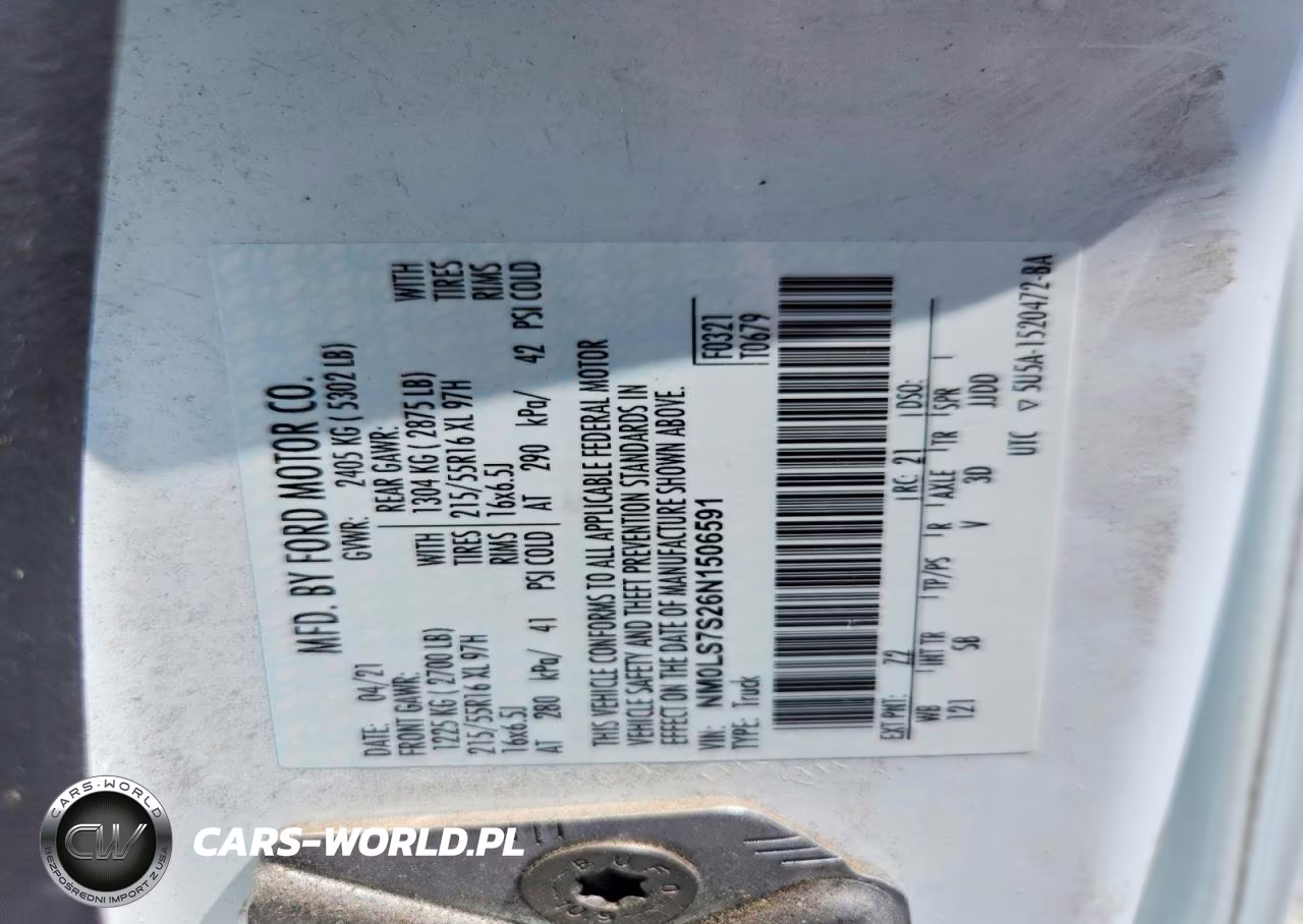 2022 Ford Transit Connect Xl VIN:NM0LS7S26N1506591 - 13