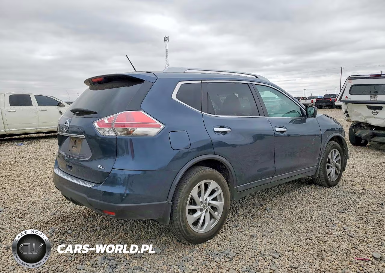 2015 Nissan Rogue Sl VIN:5N1AT2MT2FC807375 - 3