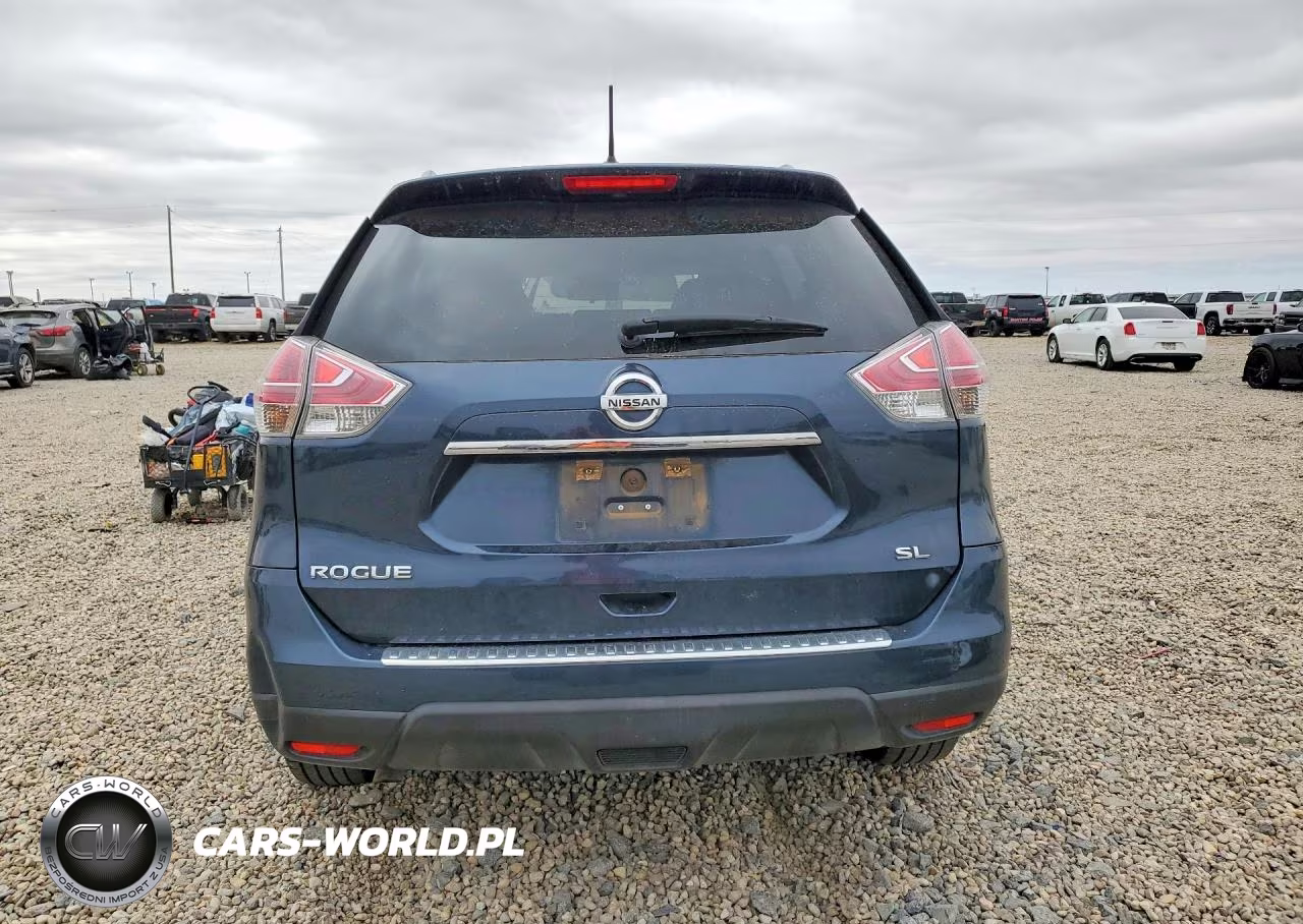 2015 Nissan Rogue Sl VIN:5N1AT2MT2FC807375 - 6