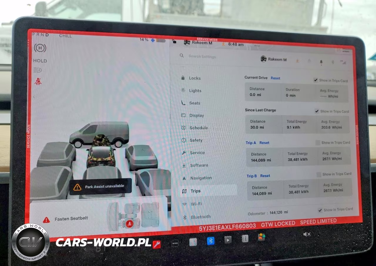 2020 Tesla Model 3 VIN:5YJ3E1EAXLF660803 - 9
