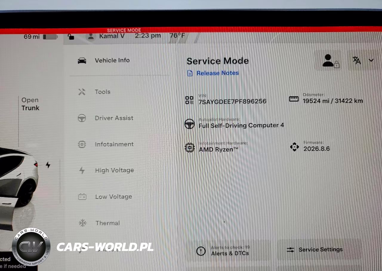 2023 Tesla Model Y VIN:7SAYGDEE7PF896256 - 9