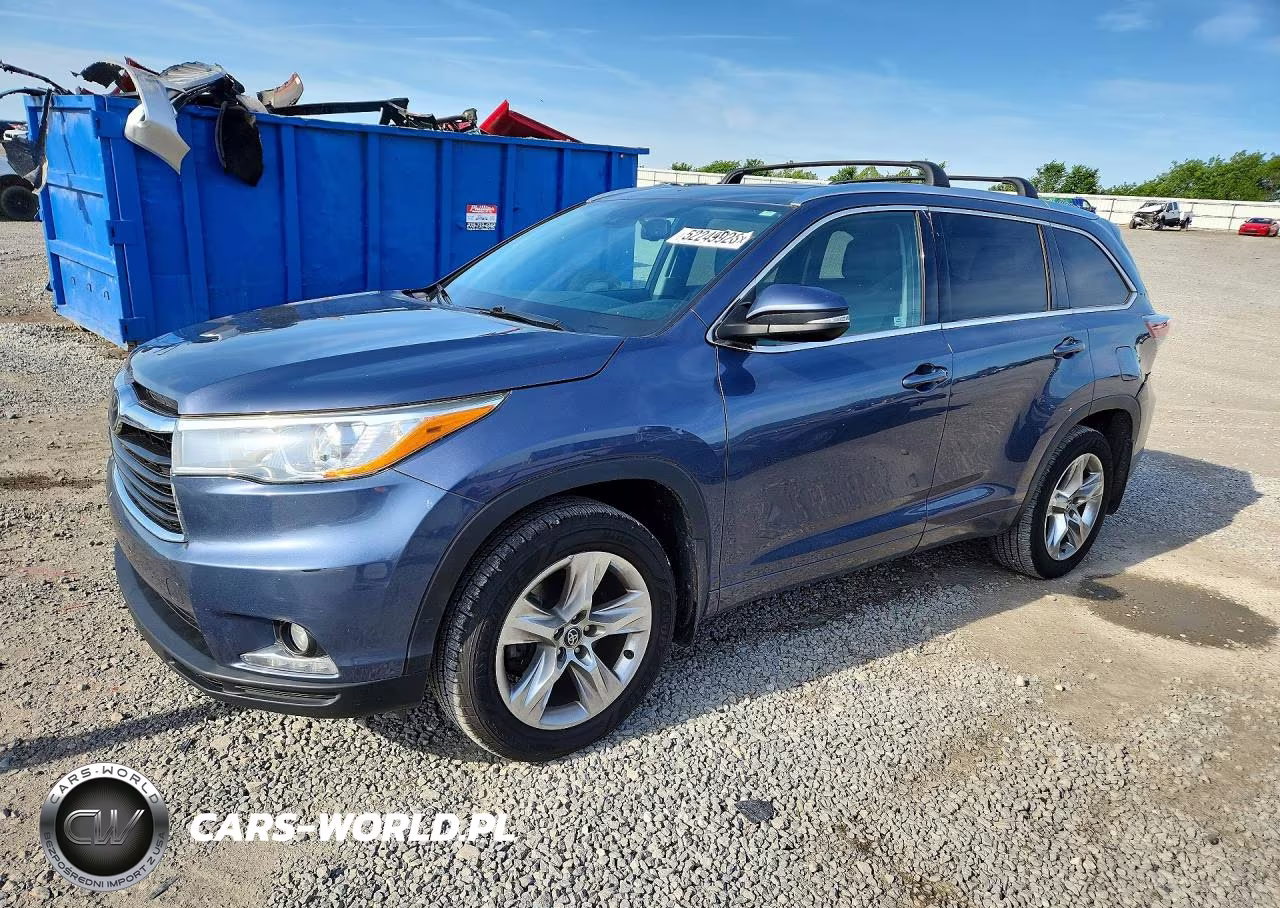 2016 Toyota Highlander Limited Platinum