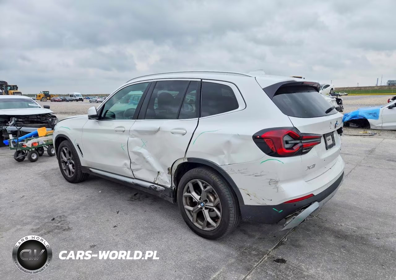 2022 BMW X3 xDrive30I VIN:5UX53DP00N9M50307 - 2