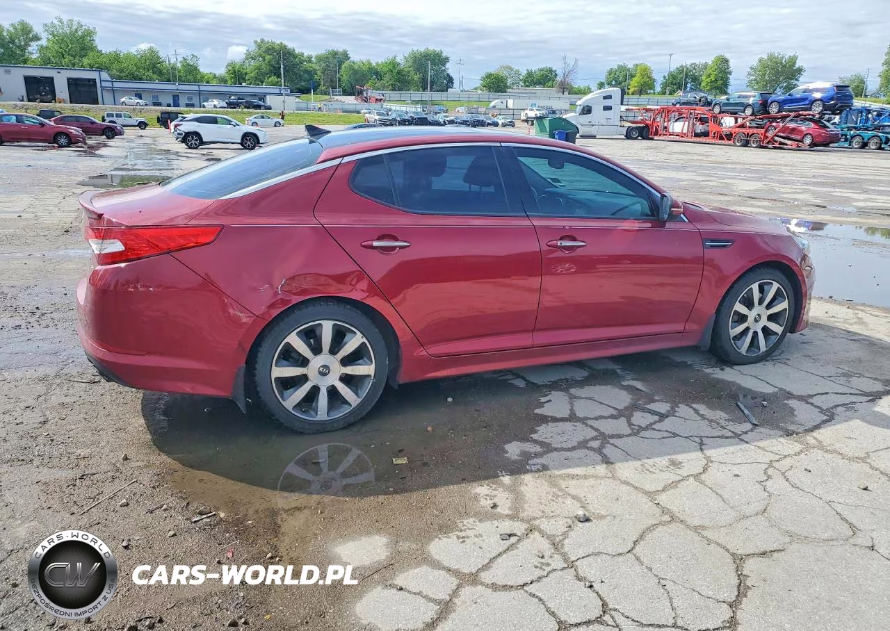 2011 Kia Optima Sx VIN:KNAGR4A66B5142676 - 3
