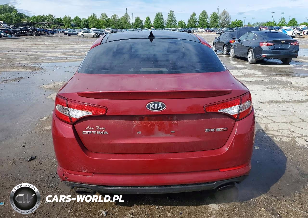 2011 Kia Optima Sx VIN:KNAGR4A66B5142676 - 6