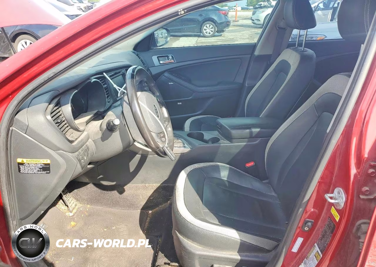 2011 Kia Optima Sx VIN:KNAGR4A66B5142676 - 7