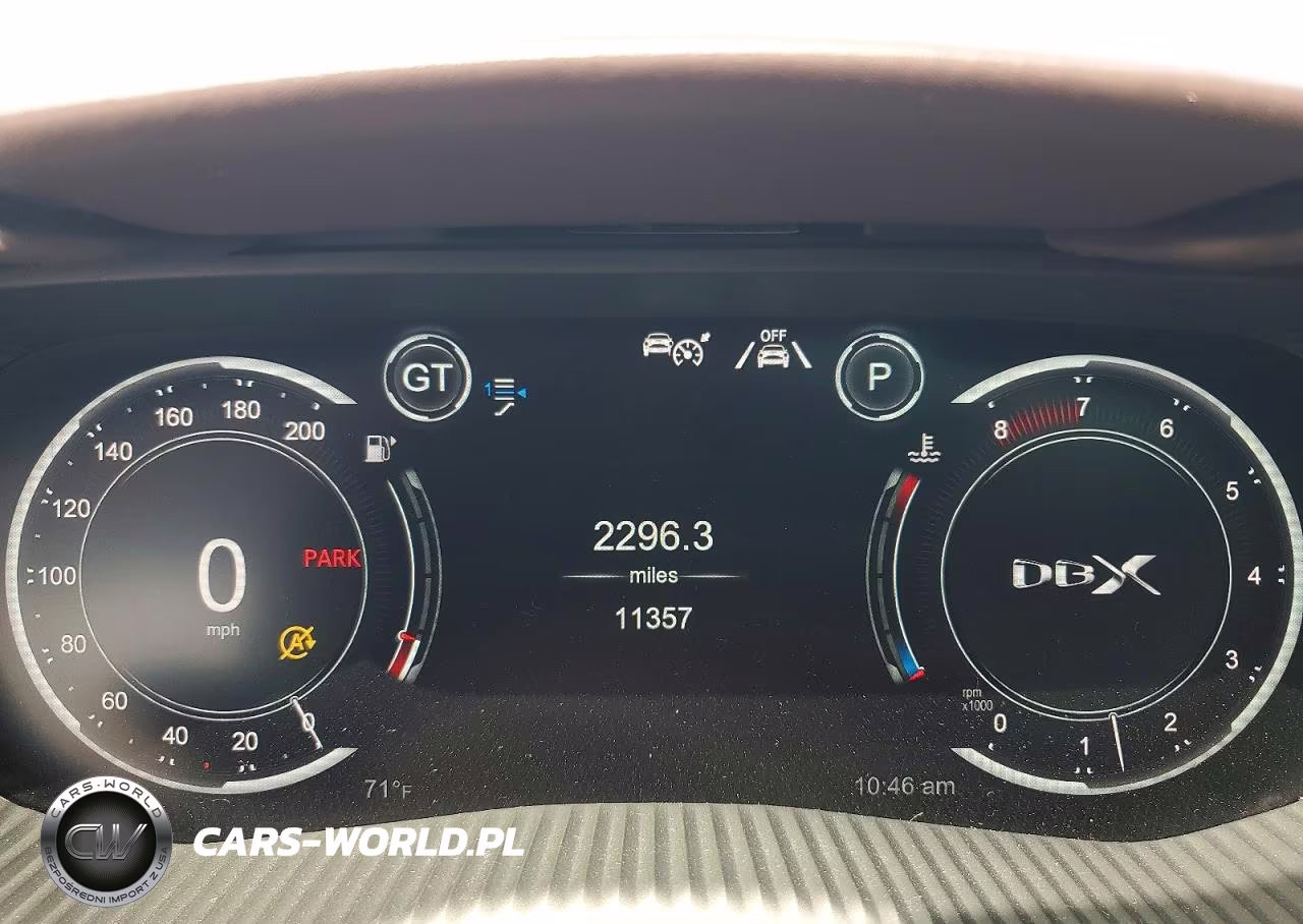 2021 Aston Martin Dbx VIN:SCFVUJAW9MTV01008 - 9
